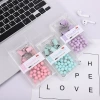 Cross-border 2-in-1 office combo set, macaron-colored large and small paper clip, ticket holder, thumbtack, swallowtail clip, box set Application Scenario